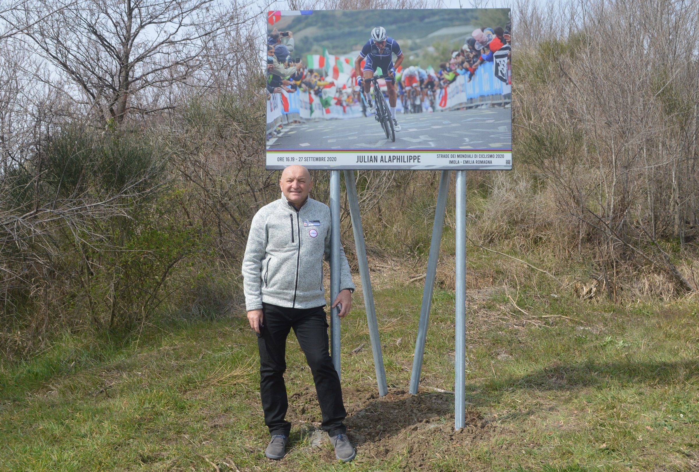 Aprile 2022 – Il percorso dei Campionati del Mondo 2020 ad Imola ora è un circuito permanente dedicato ai cicloturisti